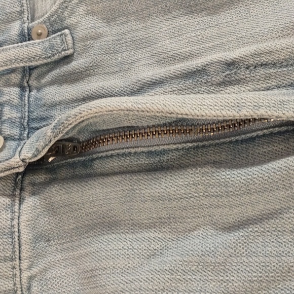 Blank NYC Reeve Cut Out Exposed High Waist Raw Hem Denim Shorts 30 - Picture 13 of 13